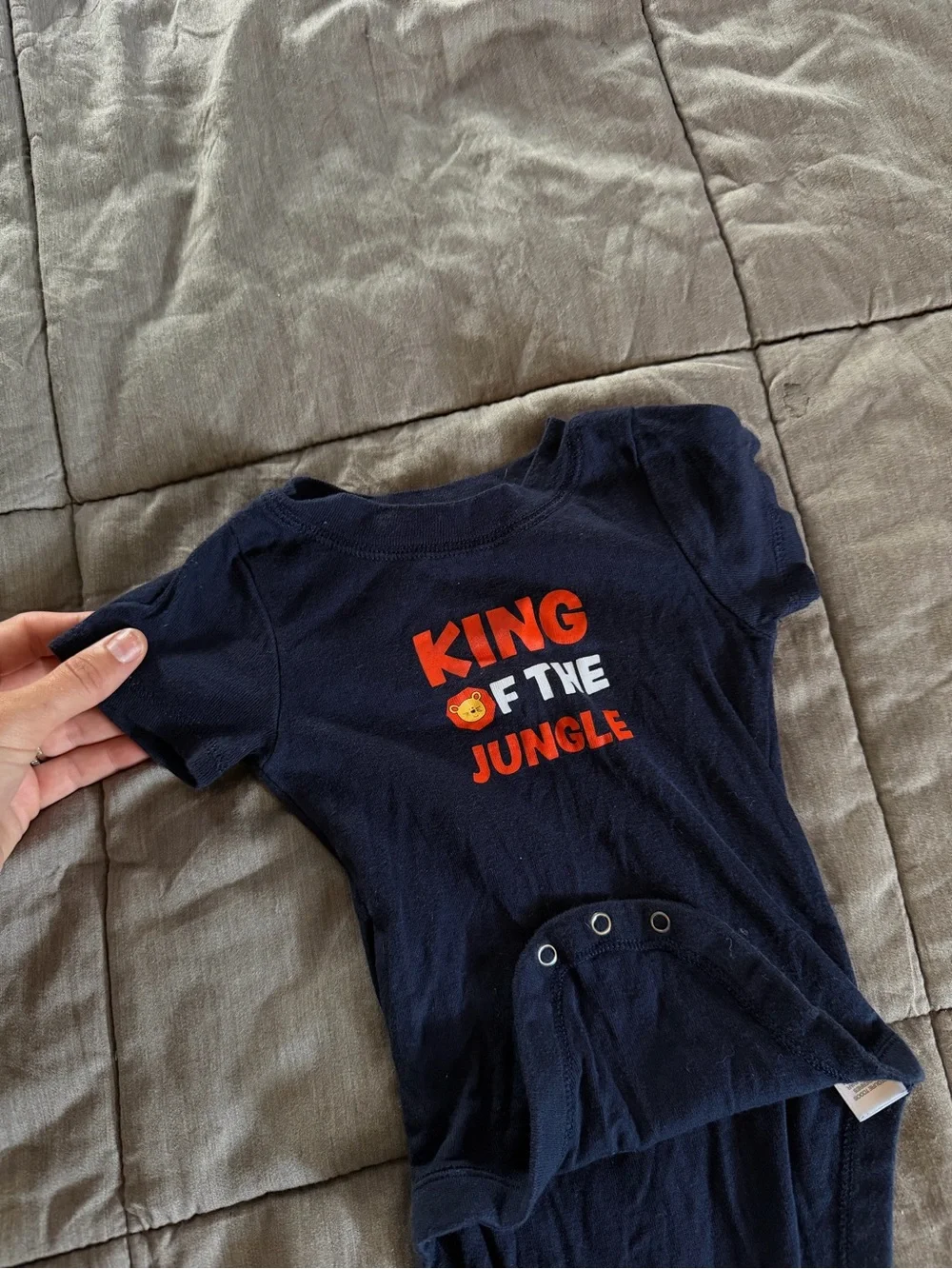 KING OF THE JUNGLE ONESIE